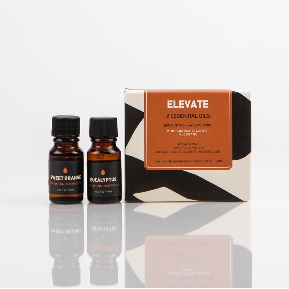 Elevate Eucalyptus + Sweet Orange Essential Oils| Fractionated
